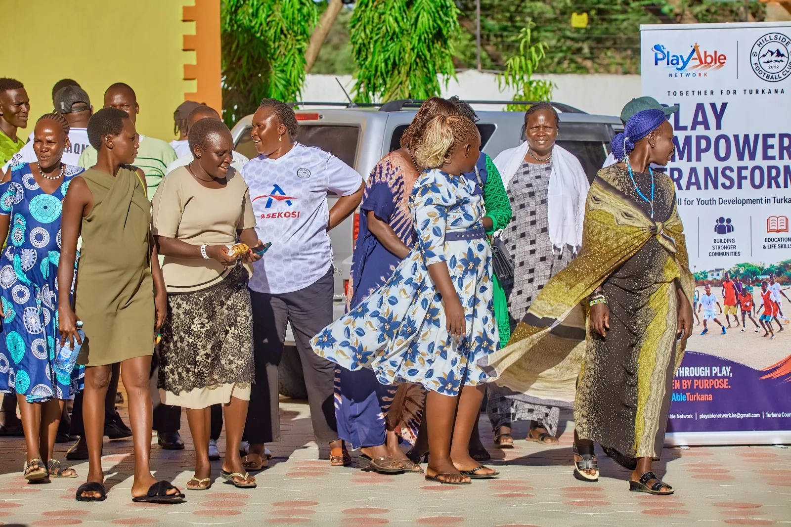 Community gathering at a PlayAble Network programme launch